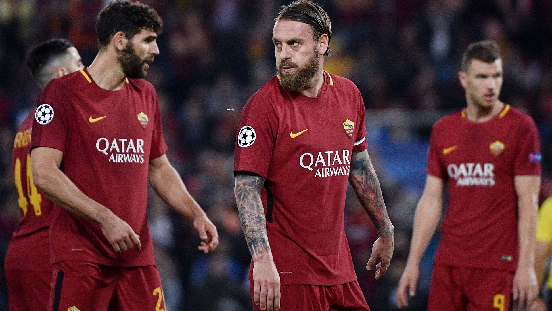Daniele De Rossi Roma Liverpool Champions League