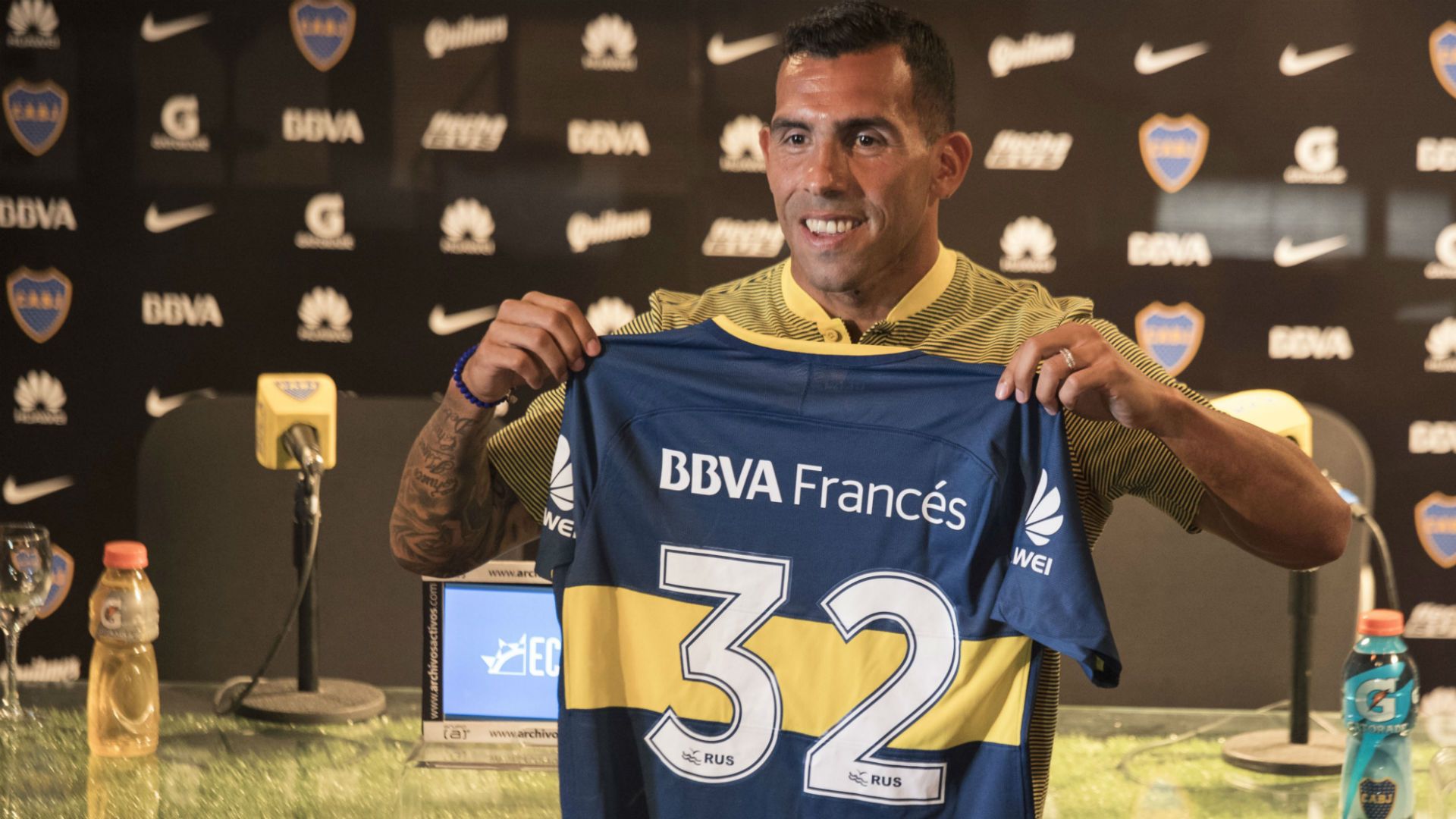 Carlos Tevez Boca 09012018