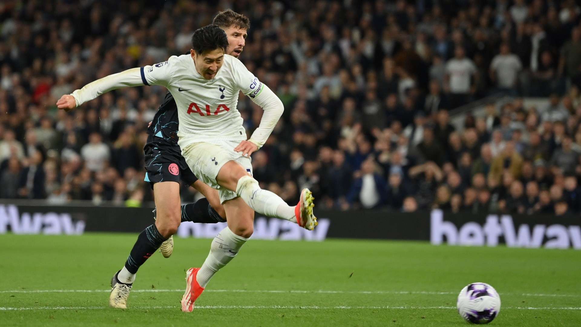 Mikel Arteta says he would have picked Heung-min Son to finish THAT chance vs Man City.