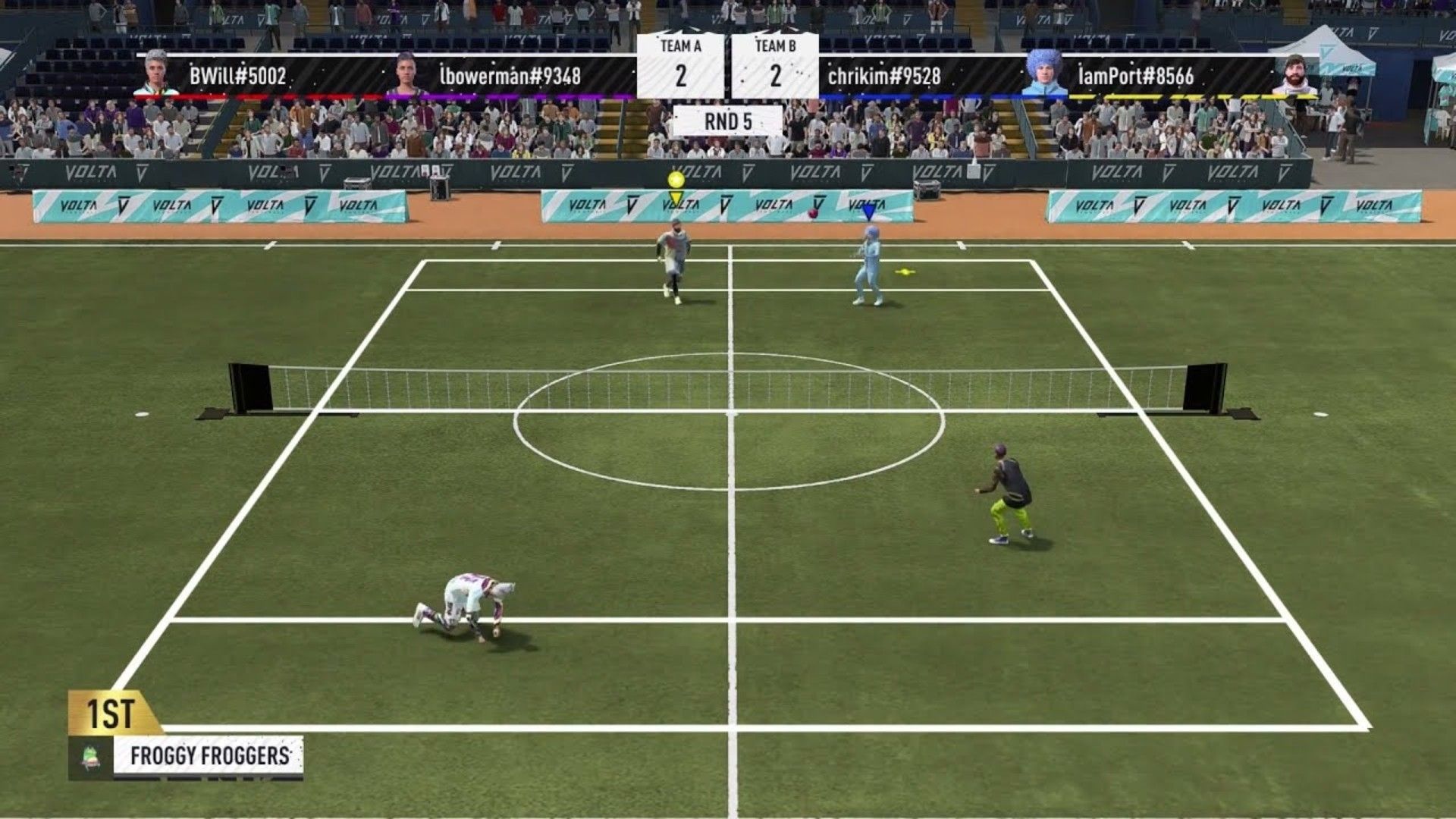 Futbol Tenis en FIFA 22