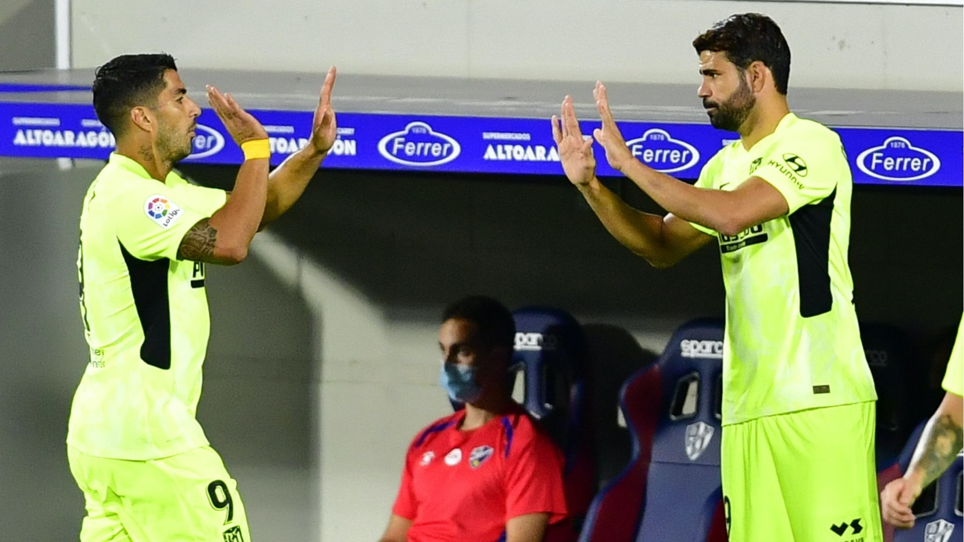 Luis Suarez, Diego Costa, Atletico Madrid away, La Liga 2020-21