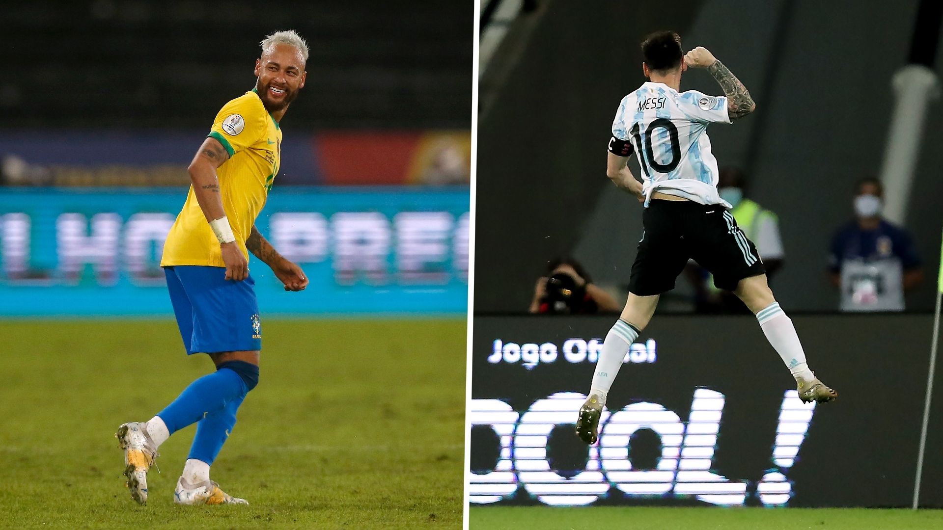 Neymar Messi Copa America 2021