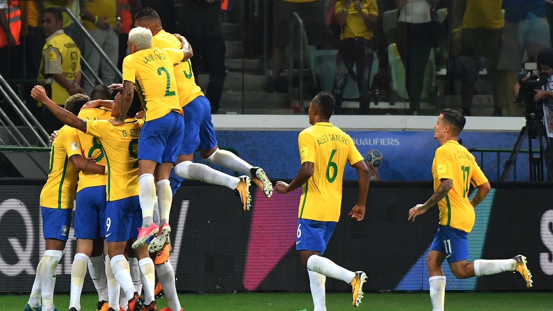 Brasil Chile WC Qualifiers 2018 10102017