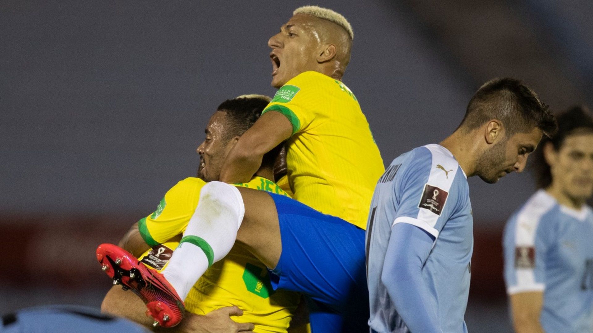 Richarlison Brasil Uruguai Eliminatórias 17 11 2020