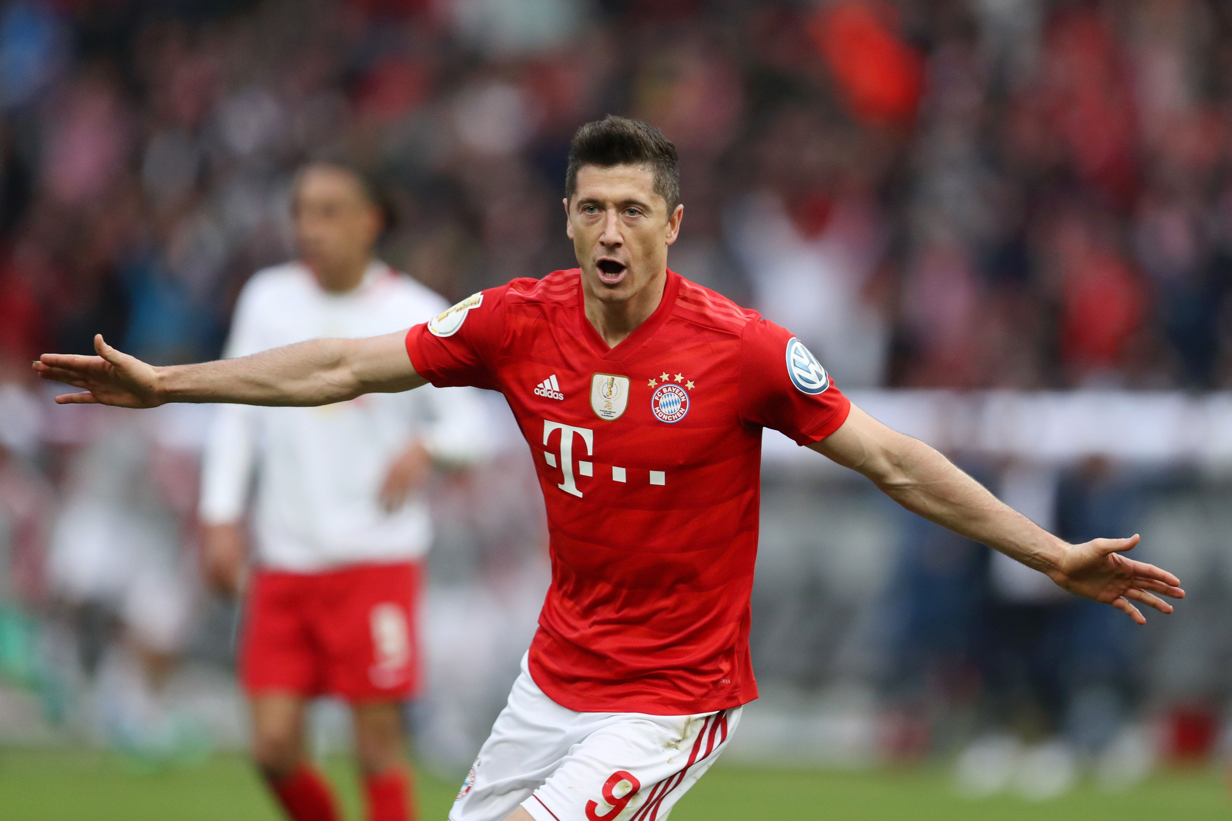 Robert Lewandowski FC Bayern München RB Leipzig DFB Pokal 25052019