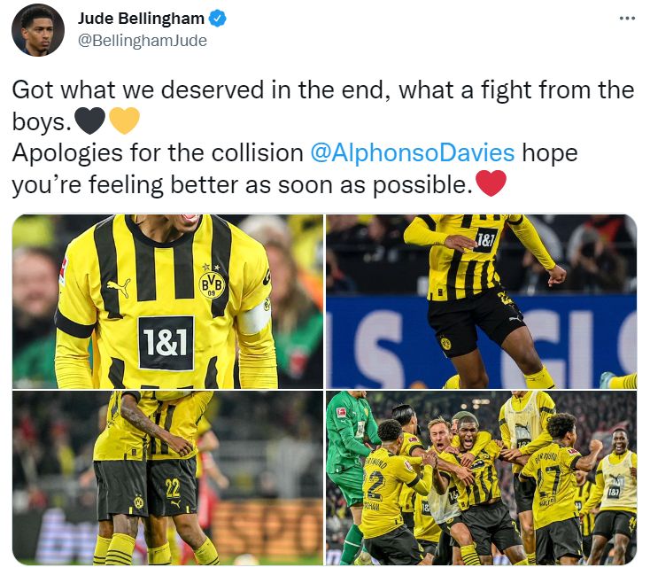 Jude Bellingham Alphonso Davies