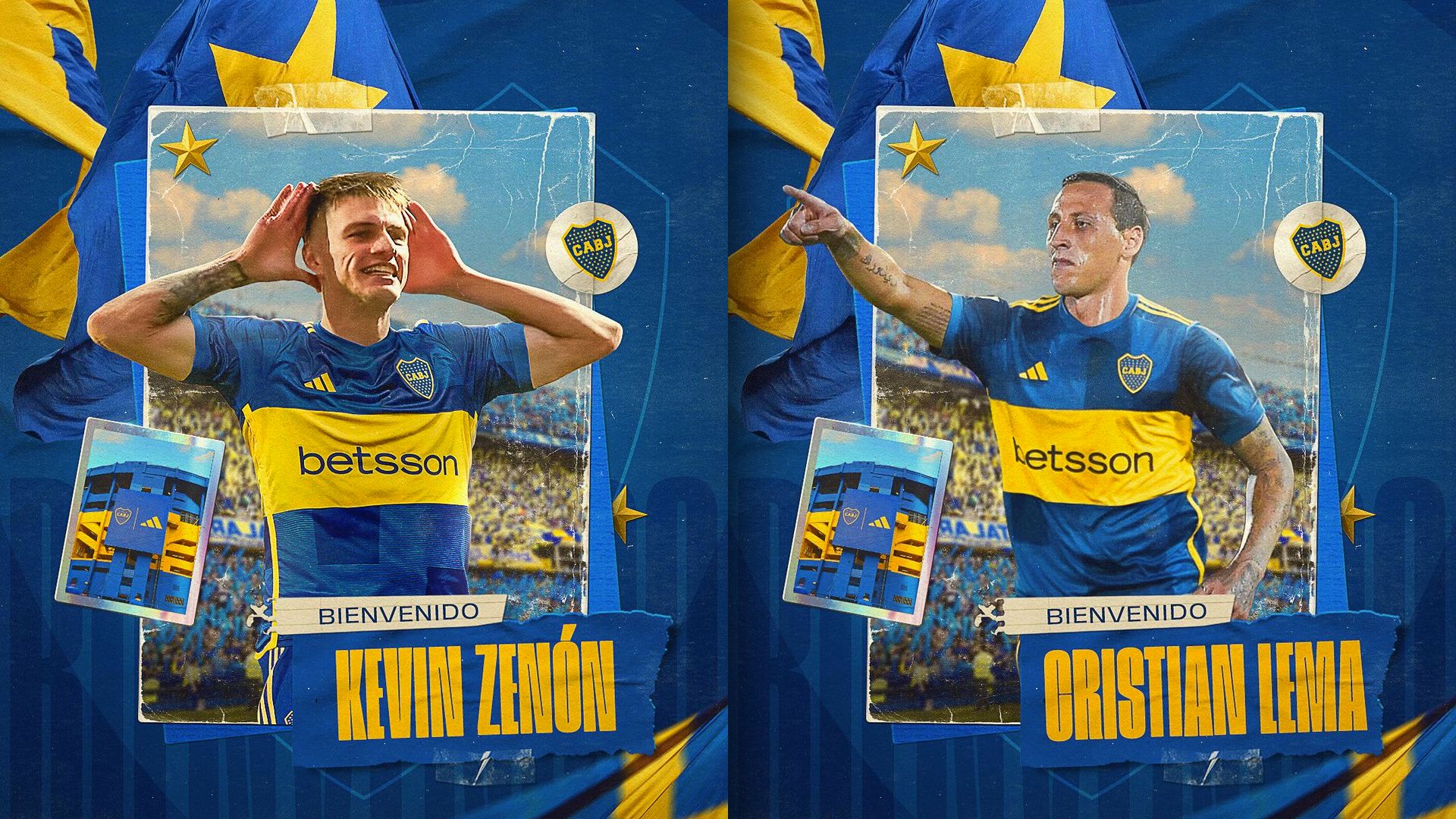 cristian lema kevin zenon boca