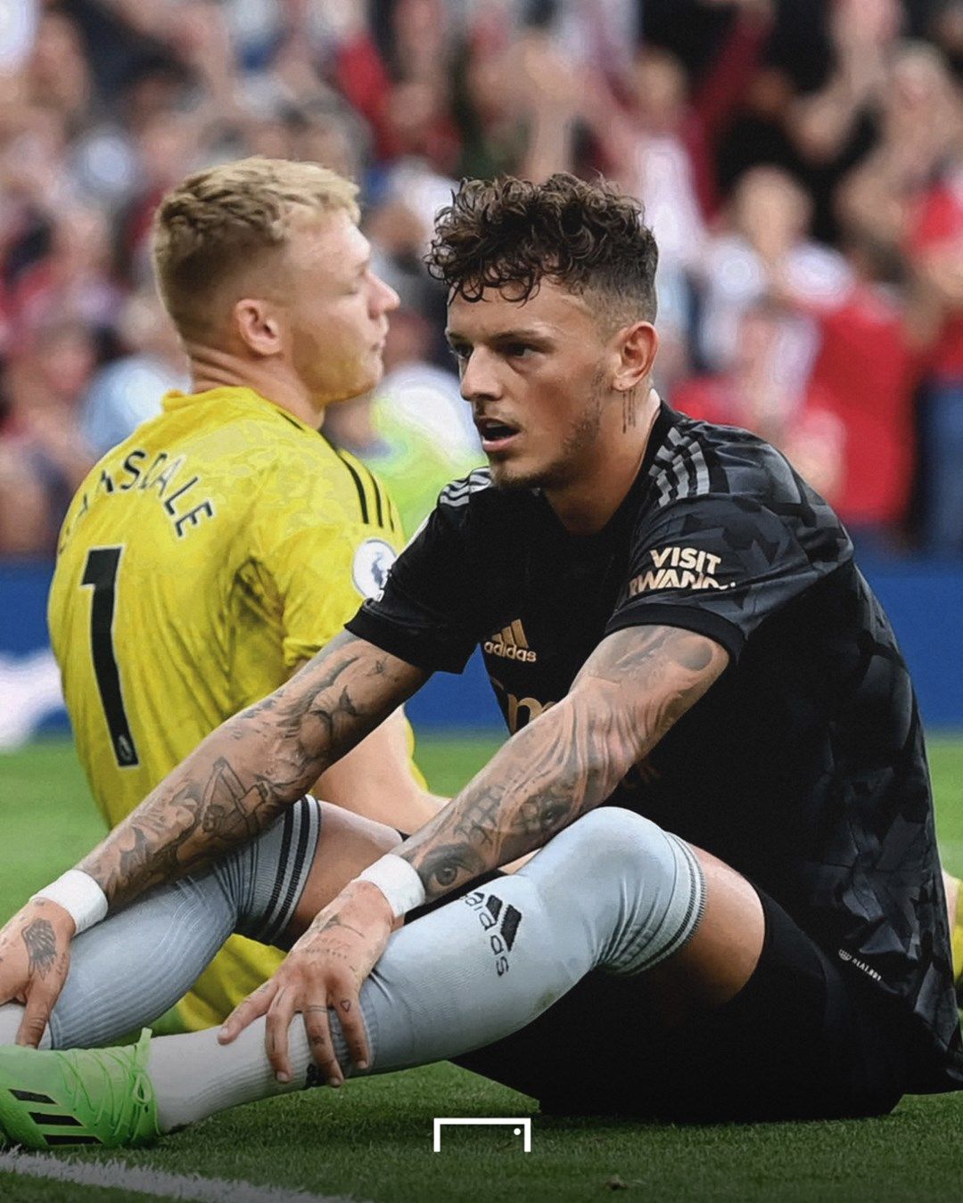 Ben White Aaron Ramsdale Arsenal Manchester United 2022-23