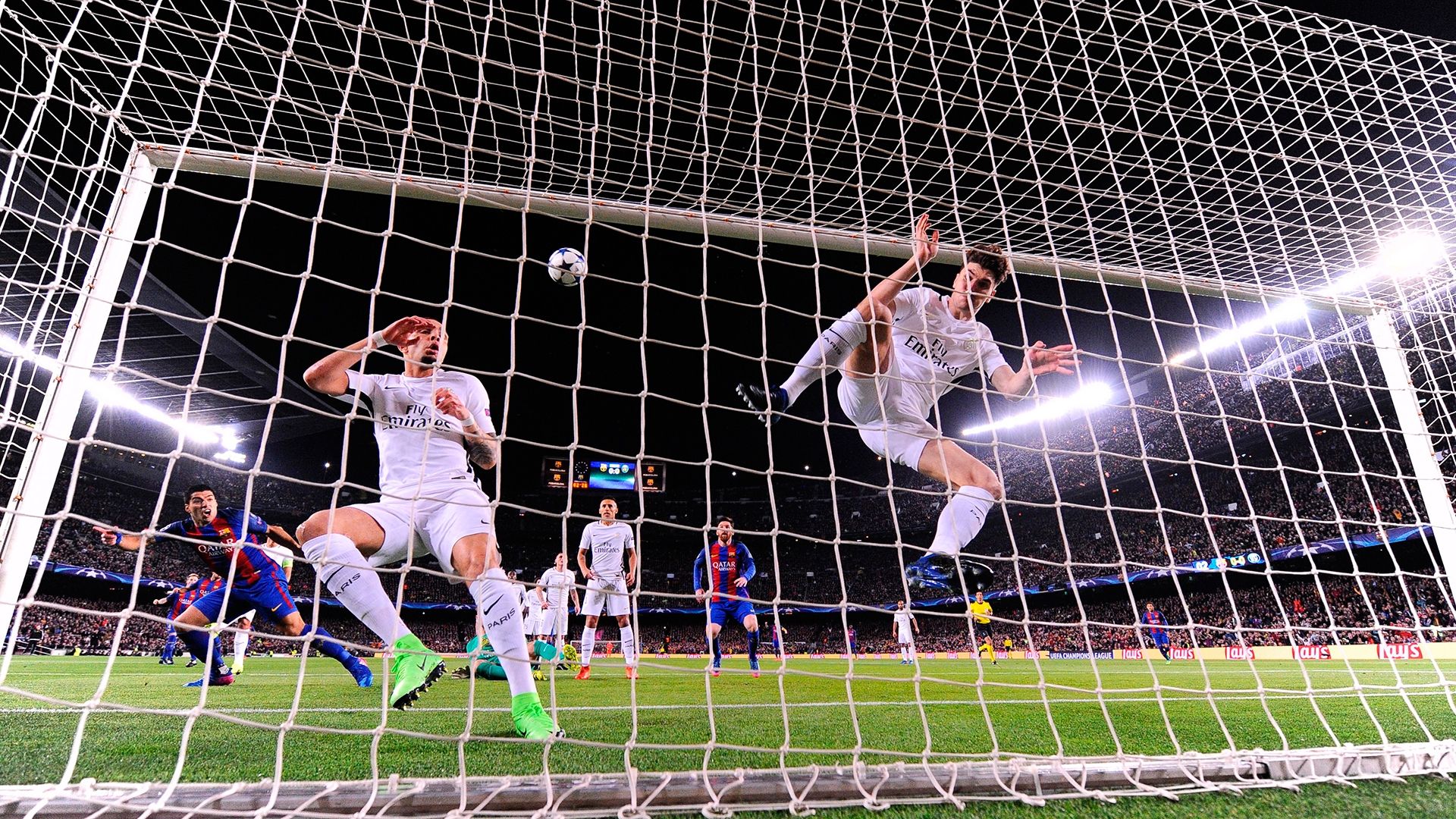 Thomas Meunier Barcelona PSG Champions League