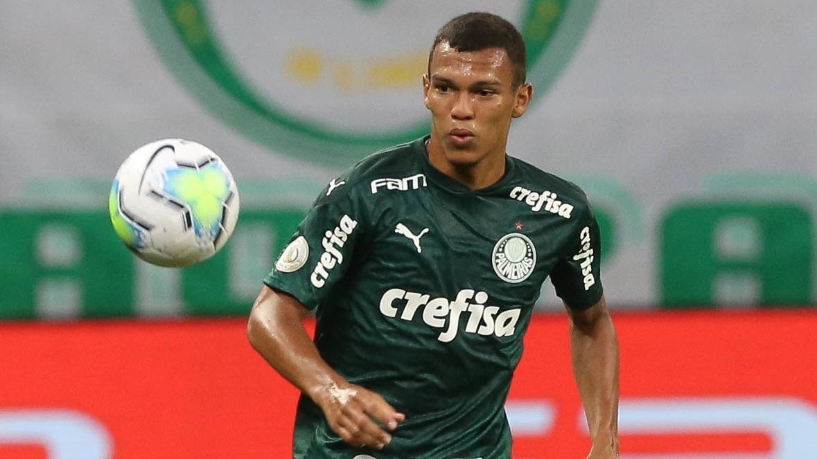 Gabriel Verón Palmeiras Athletico-PR Brasileirão 2020
