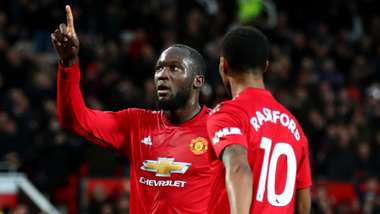 Romelu Lukaku Marcus Rashford Man Utd 2018-19