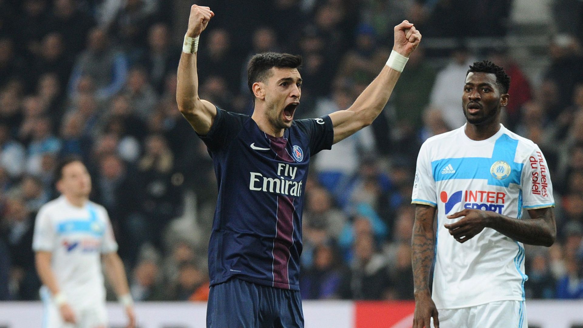 Classique PSG OM Javier Pastore