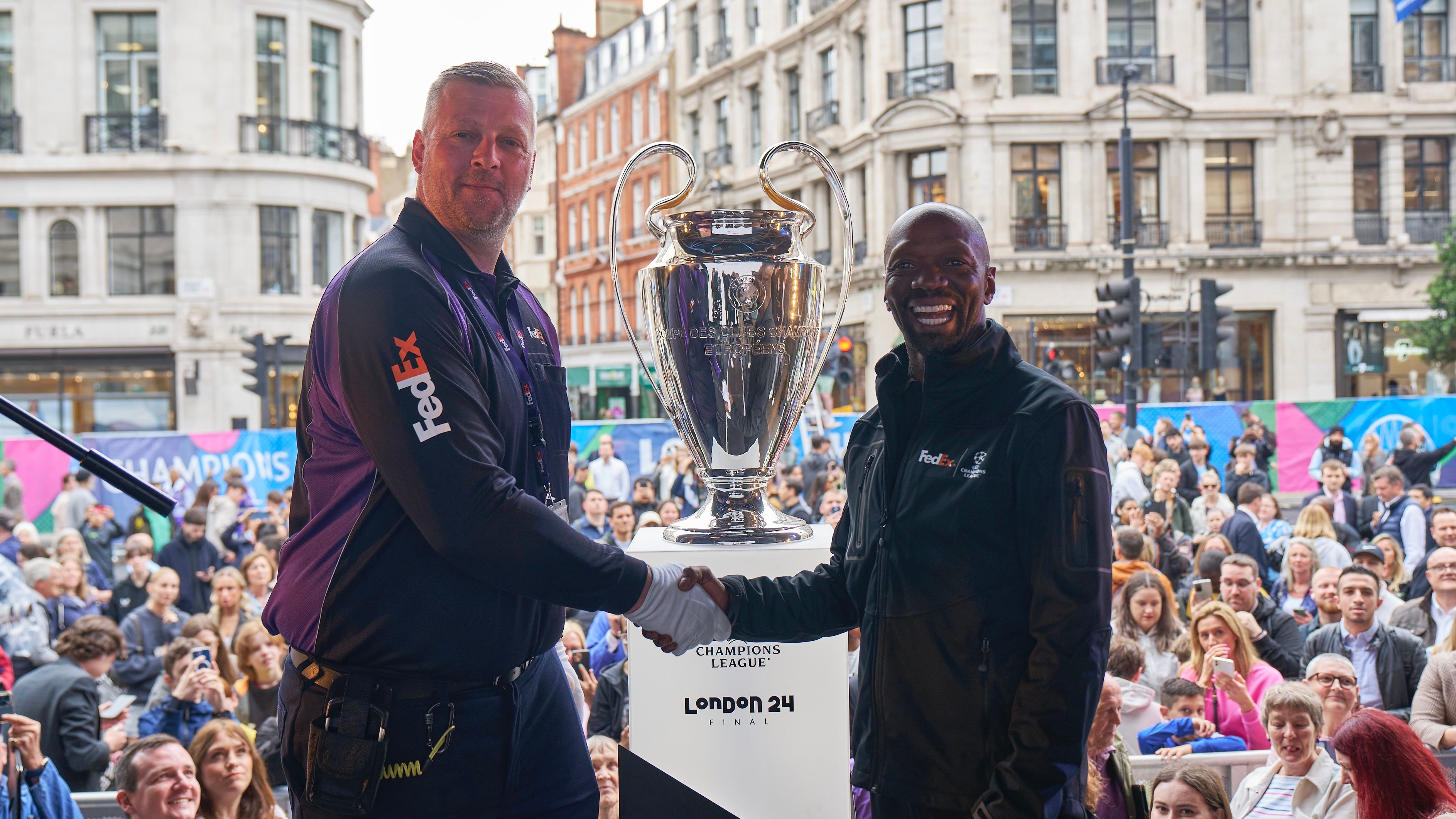 Claude Makelele Fedex