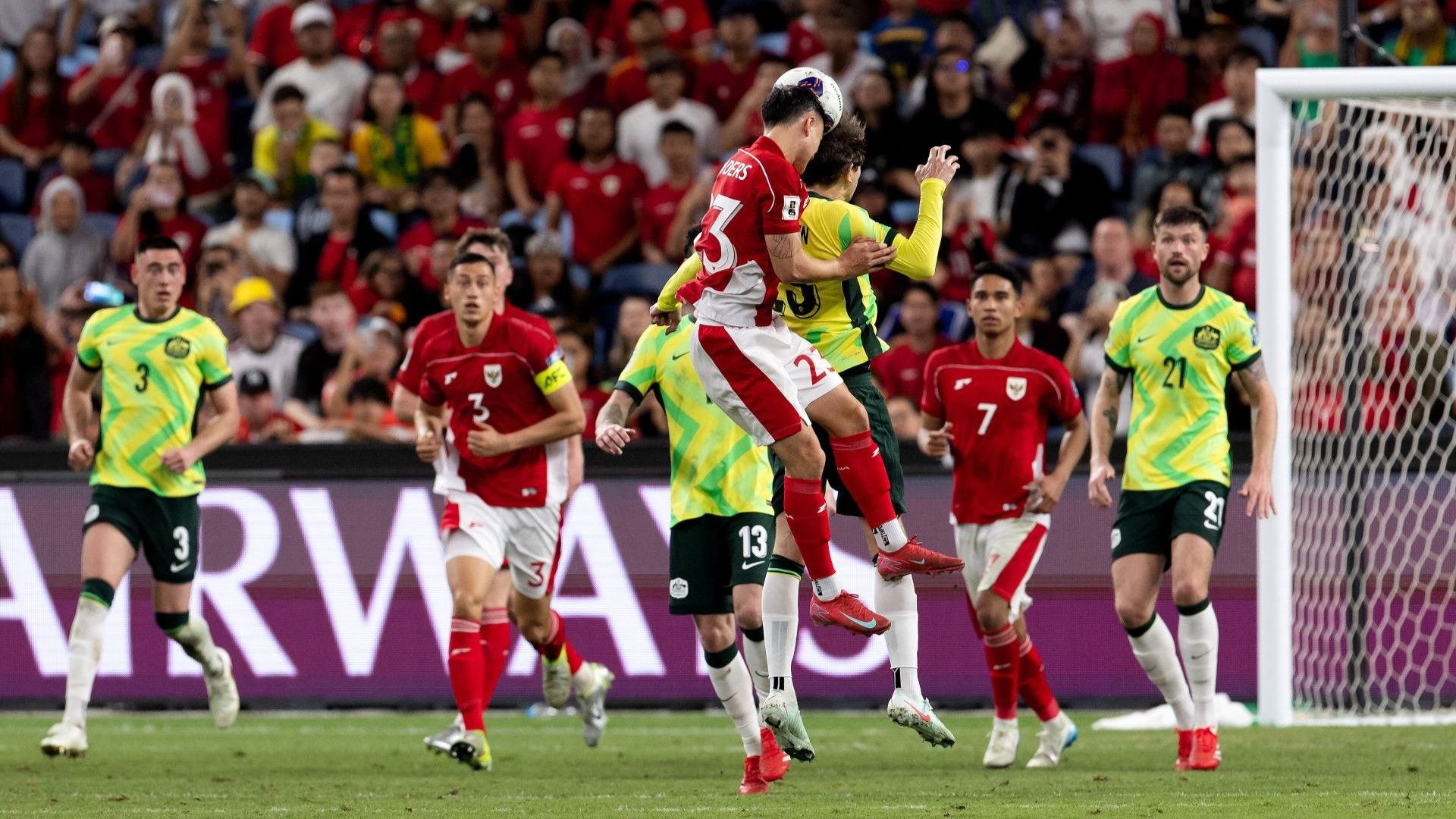 Australia vs Timnas Indonesia WCQ 2026 Asia 20032025