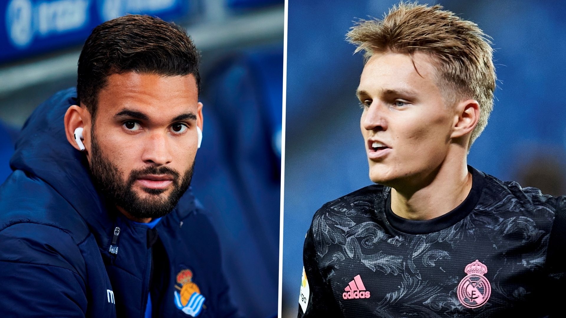 Willian Jose Real Sociedad Martin Odegaard Real Madrid