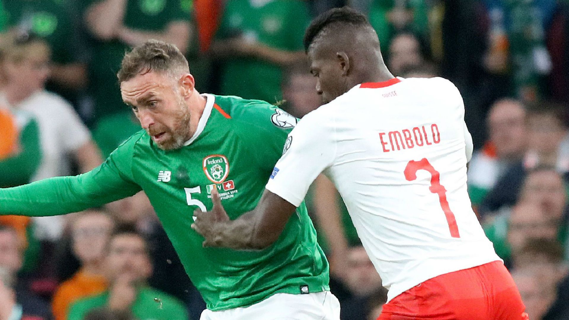 Richard Keogh Republic of Ireland Switzerland
