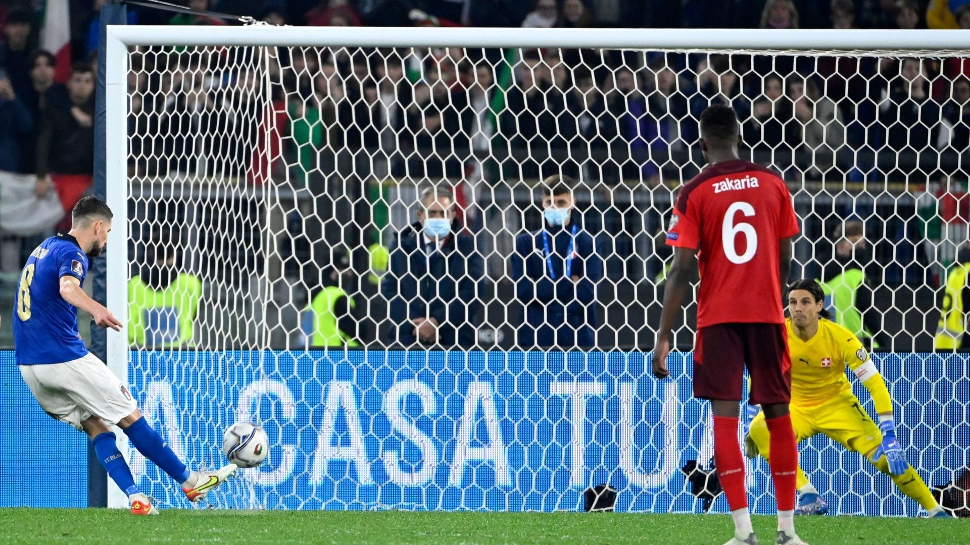 Jorginho Italia-Svizzera 