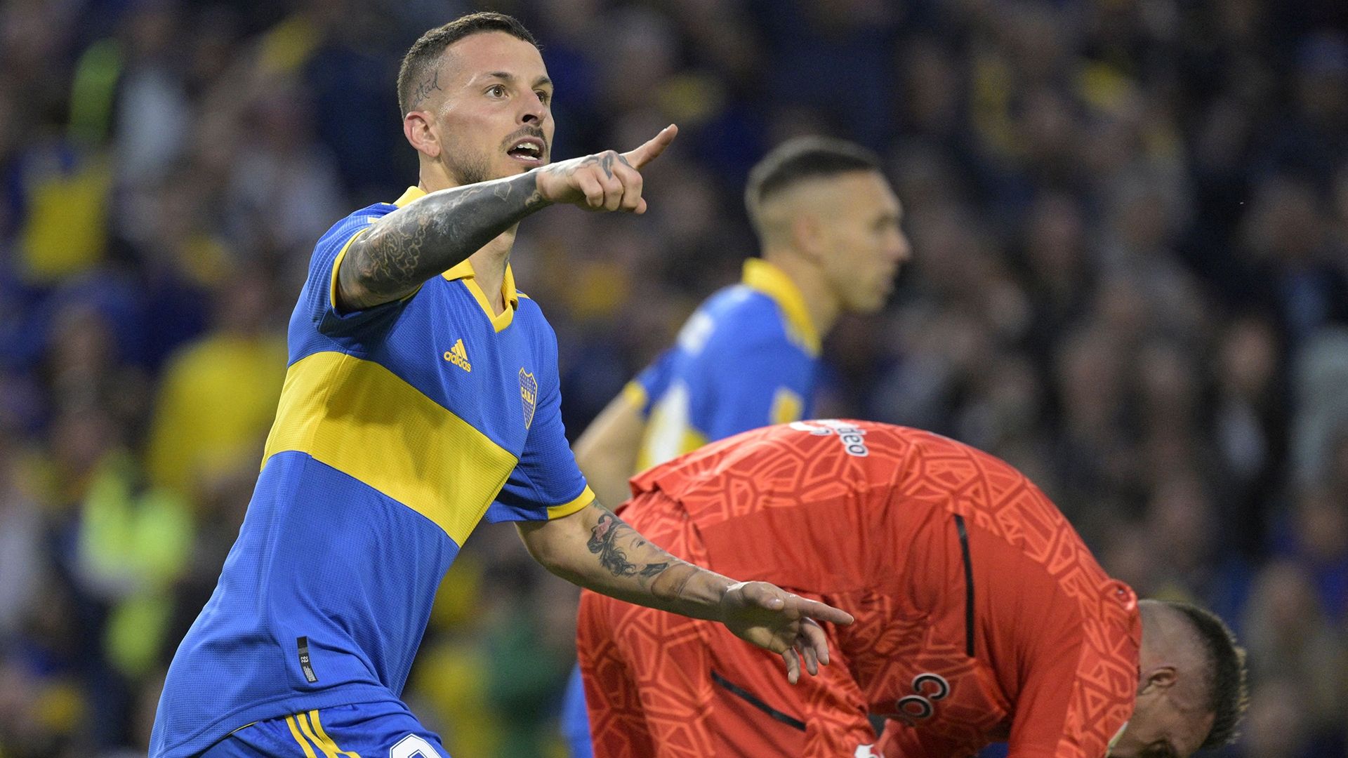 Dario Benedetto Boca River Torneo Liga Profesional 11092022