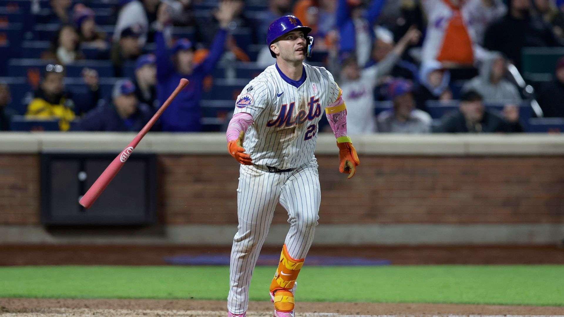 Pete Alonso #20 of the New York Mets