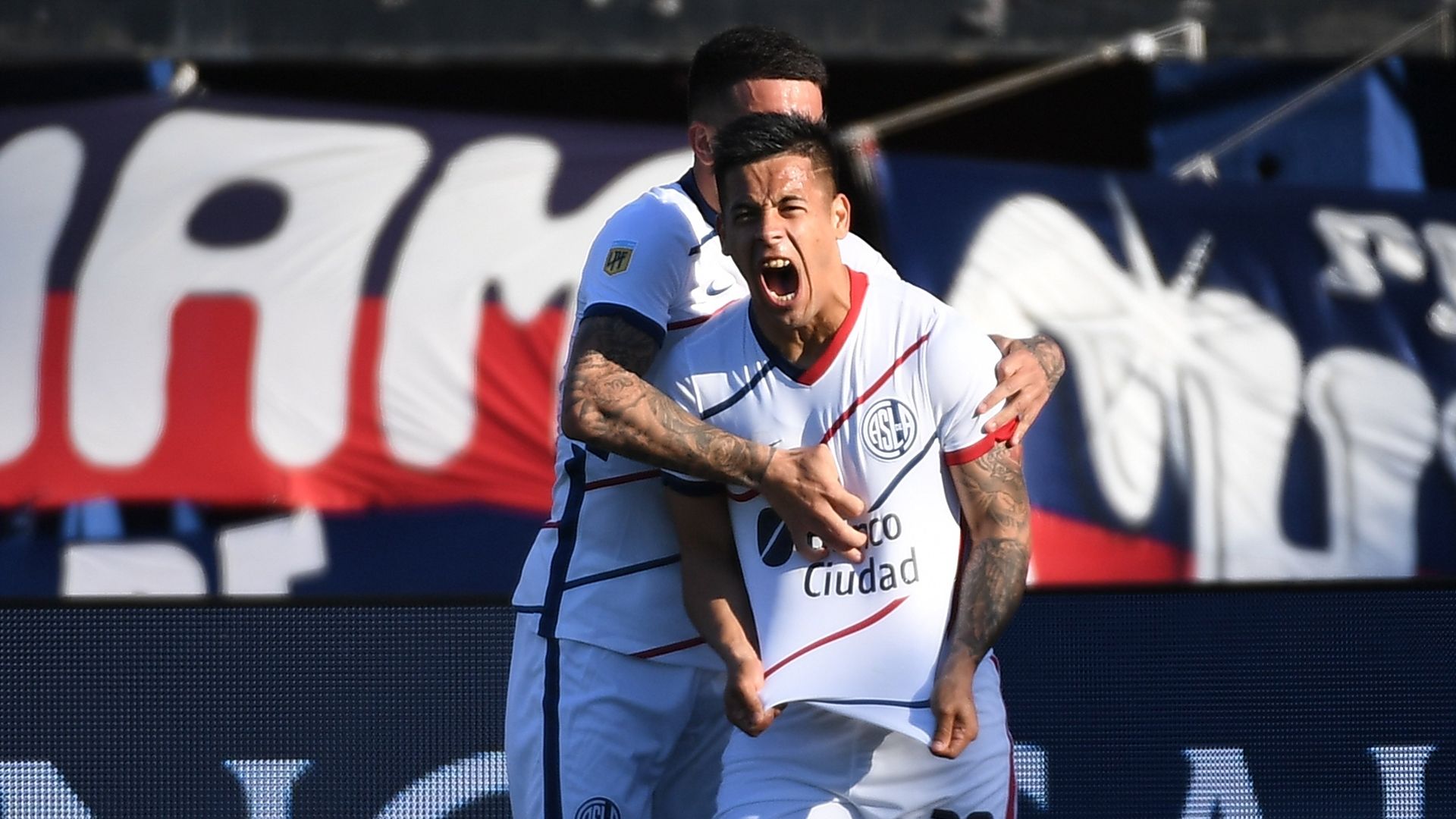 Nicolas Uvita Fernandez San Lorenzo Patronato Torneo Liga Profesional 30082021