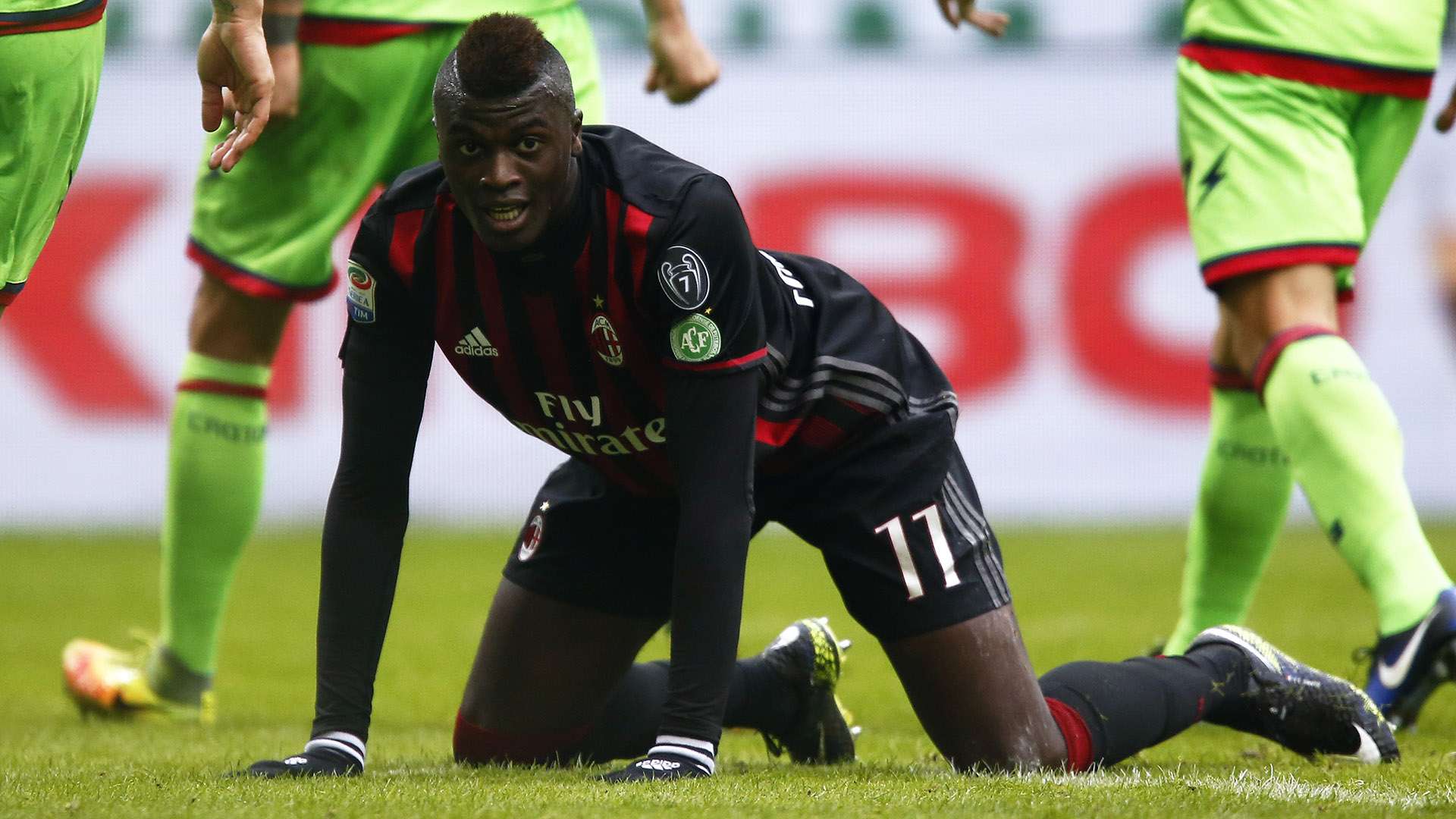Mbaye Niang Milan Crotone Serie A