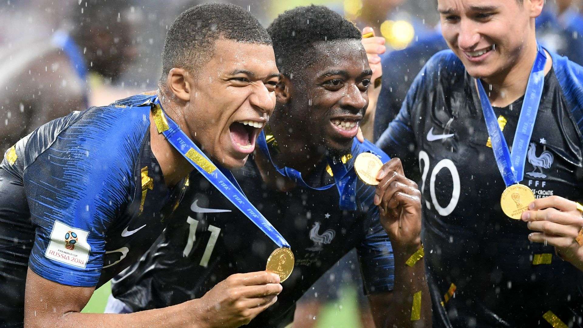 Kylian Mbappe Ousmane Dembele