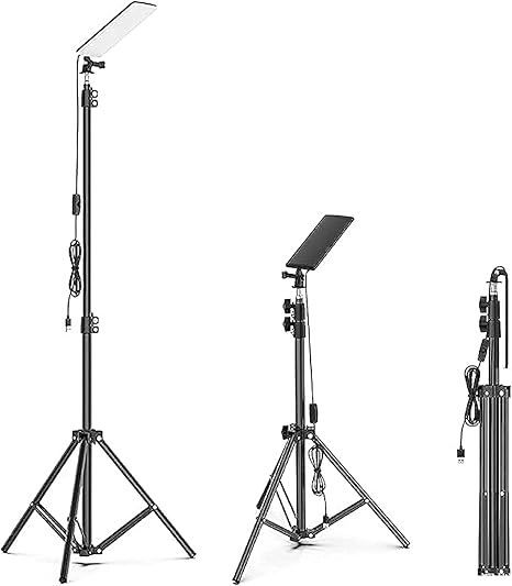 مصباح LED للتخييم مع حامل ثلاثي القوائم التلسكوبي 