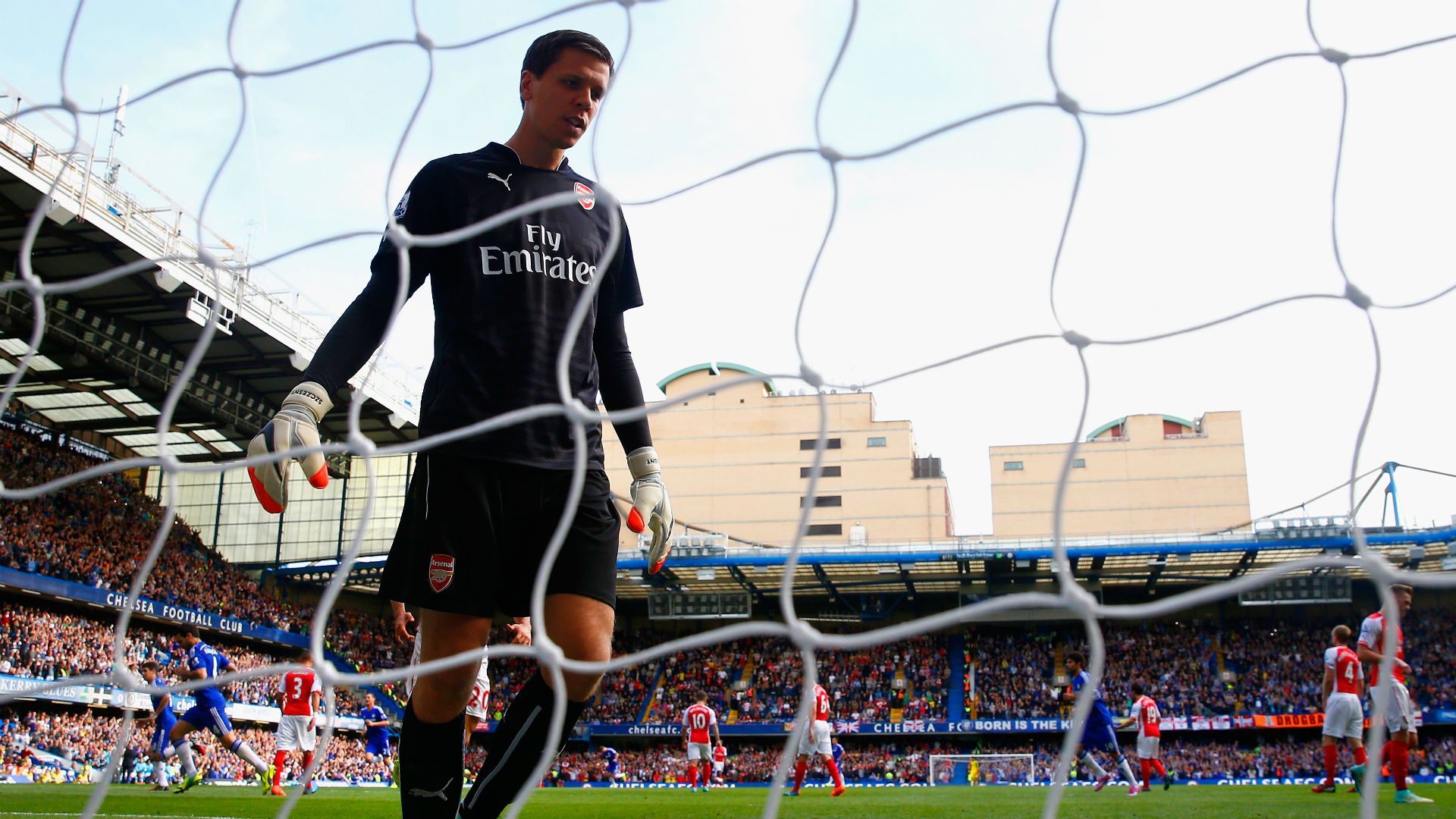 Wojciech Szczesny Premier League Chelsea v Arsenal 051014