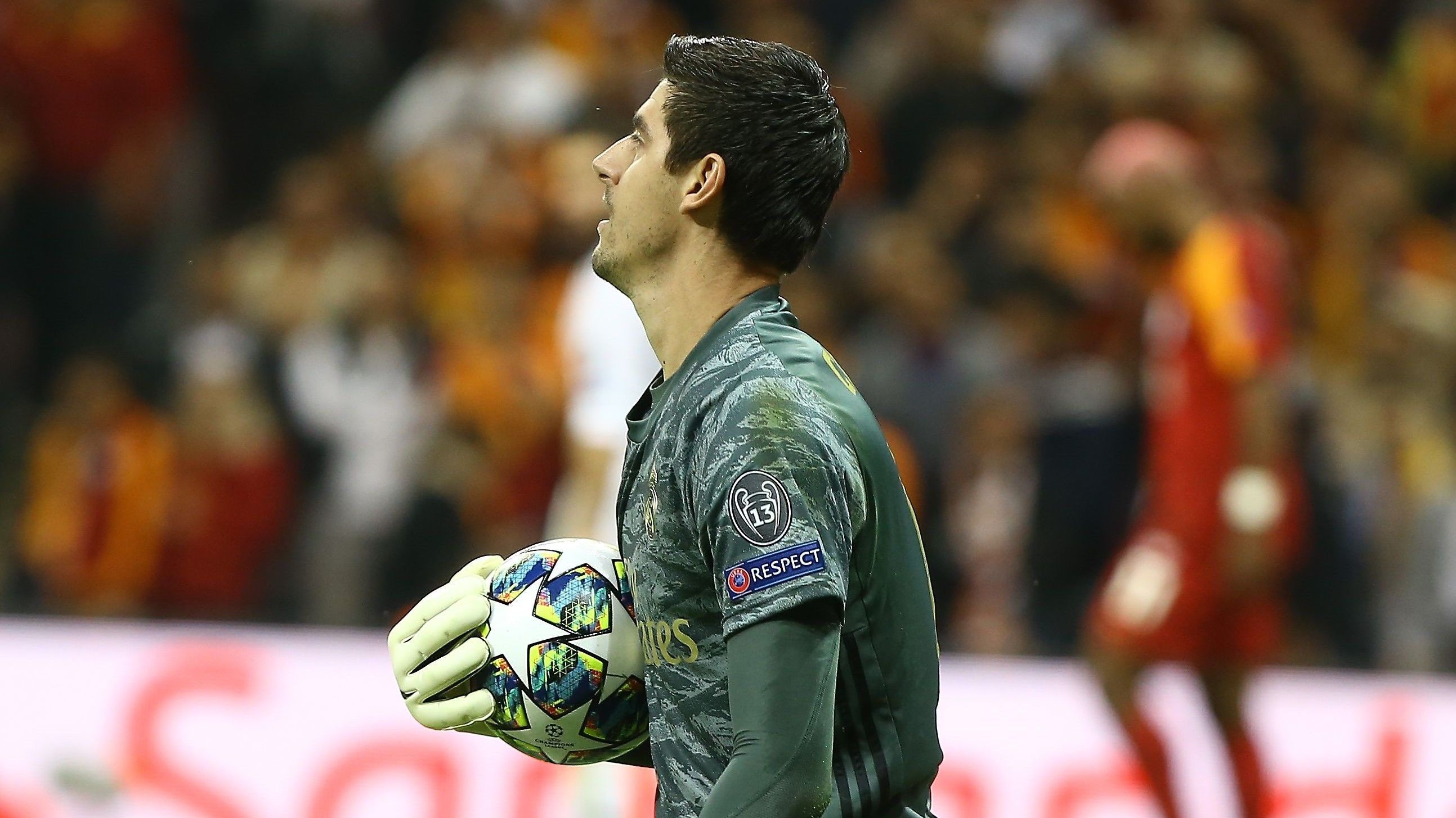 Thibaut Courtois Galatasaray Real Madrid UCL 22102019