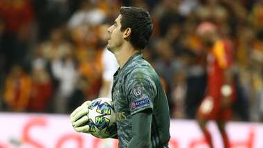 Thibaut Courtois Galatasaray Real Madrid UCL 22102019