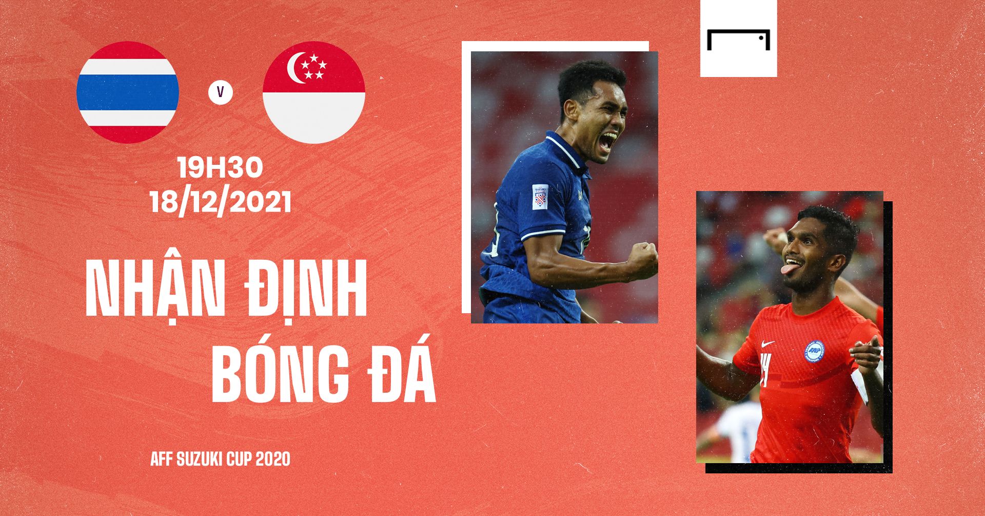 Thailand vs Singapore AFF Suzuki Cup 2020 