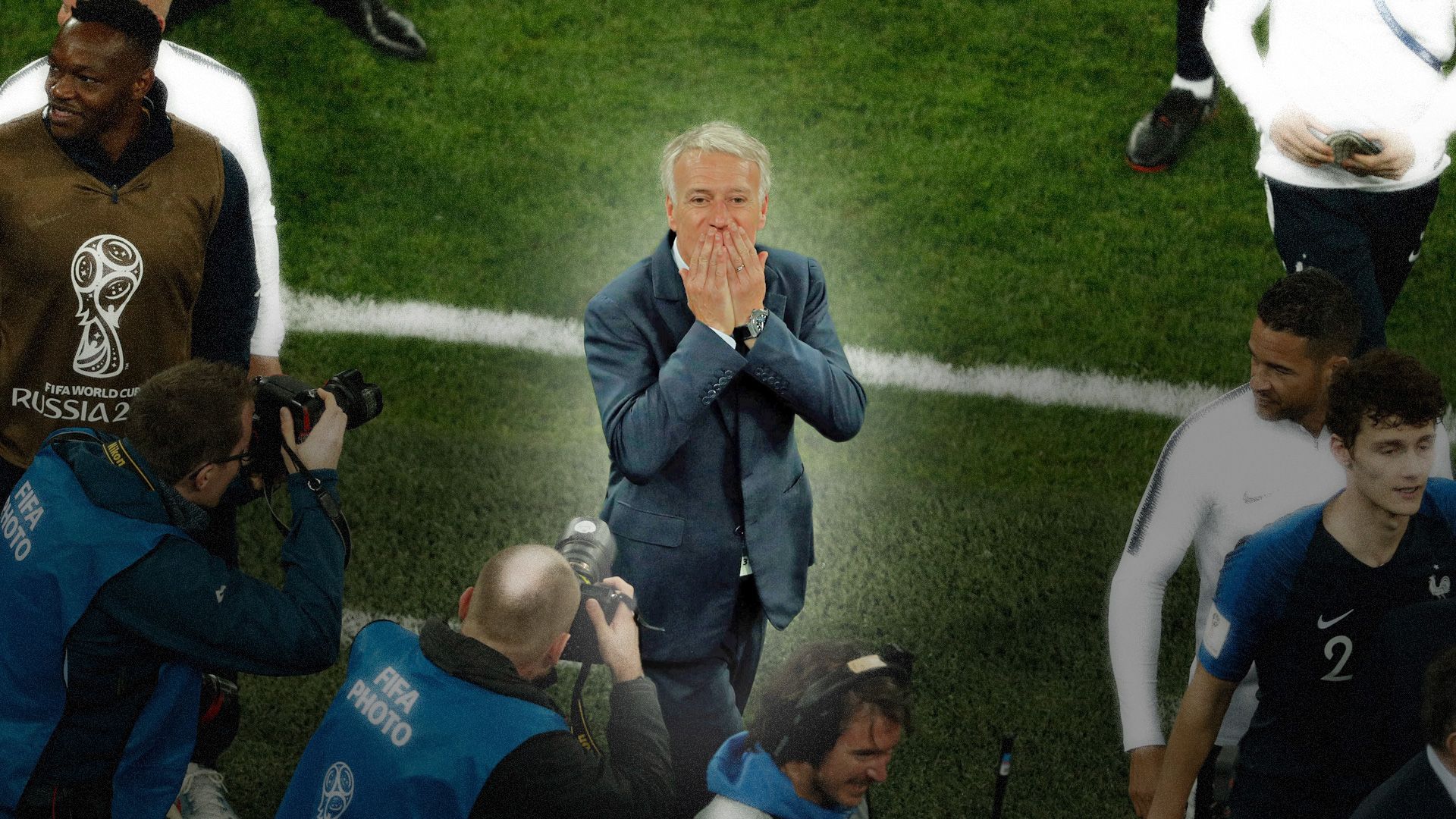 Didier Deschamps Frankreich 10072017