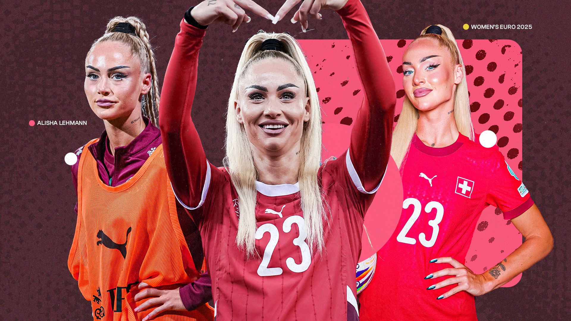 Alisha Lehmann Euro 2025 GFX
