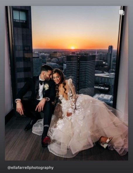 Matt Turner Ashley Herron wedding