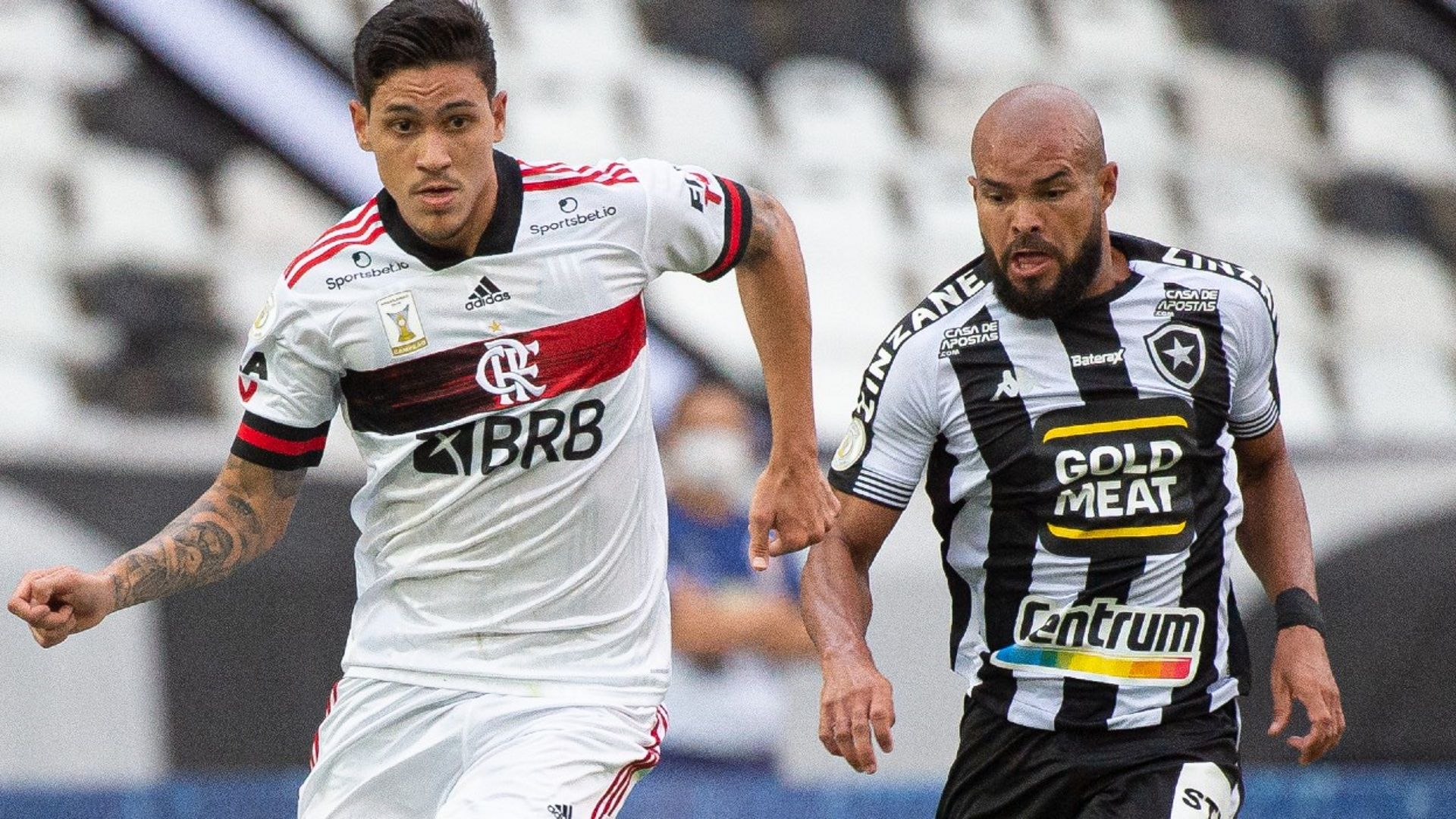 Pedro Zé Wellyson Flamengo Botafogo Brasileirão 05 12 2020