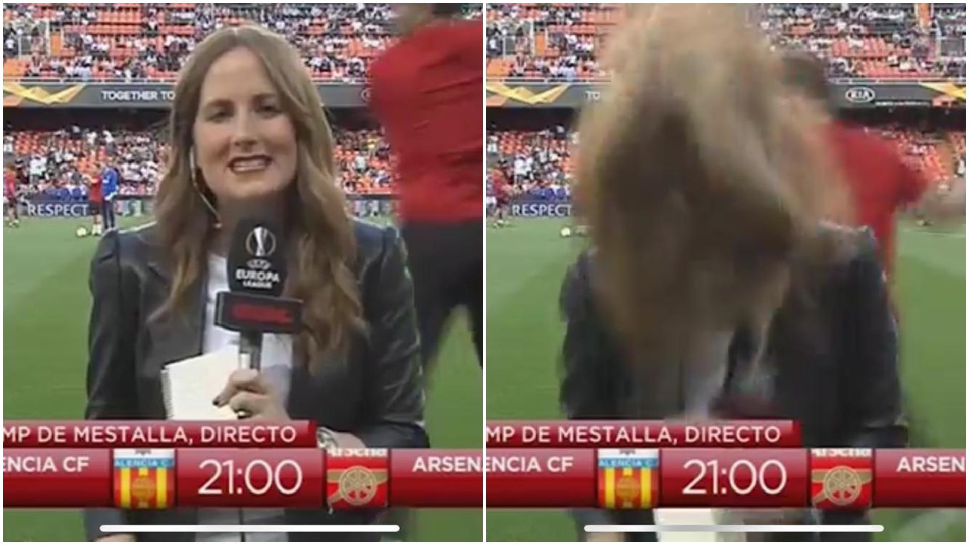 Valencia-Arsenal giornalista