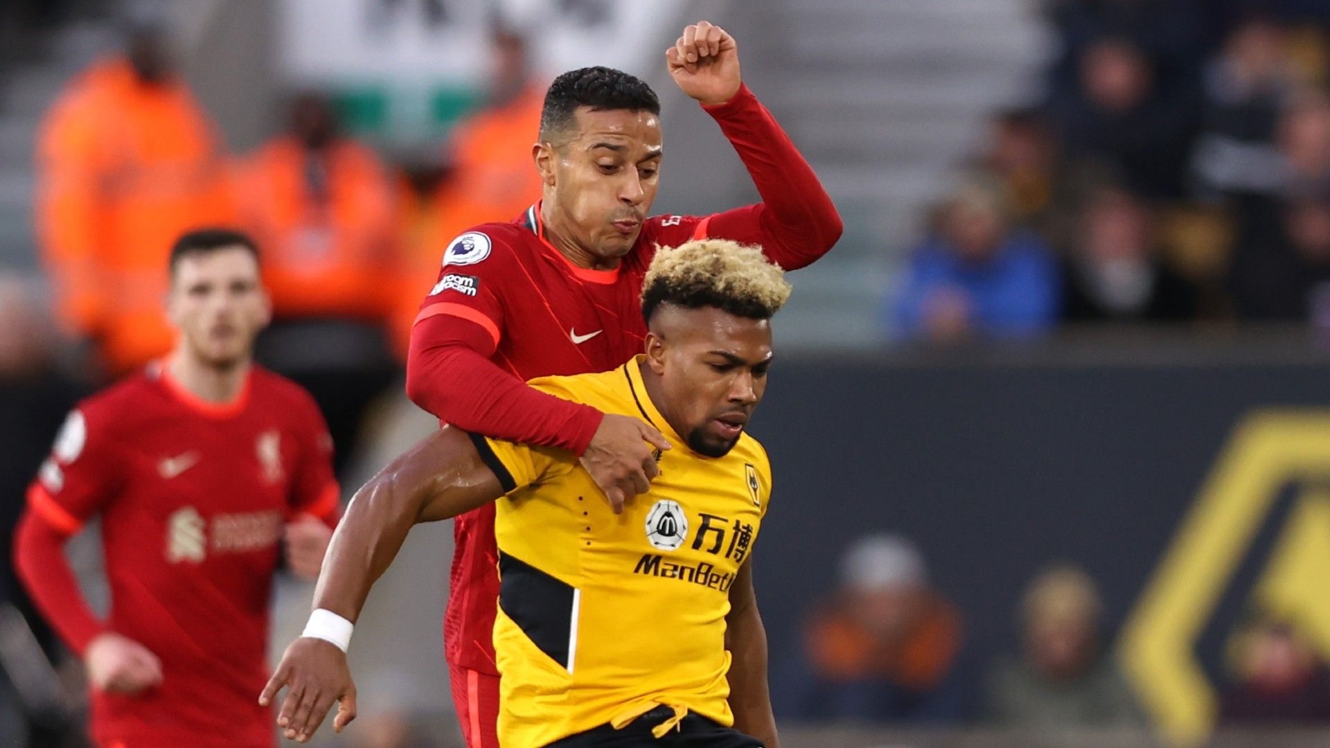 Thiago Adama Traore Wolves Liverpool