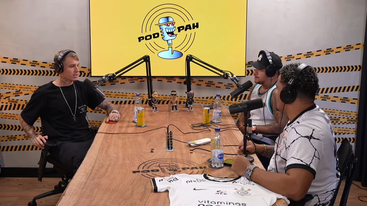 Roger Guedes, do Corinthians, no podcast PodPah