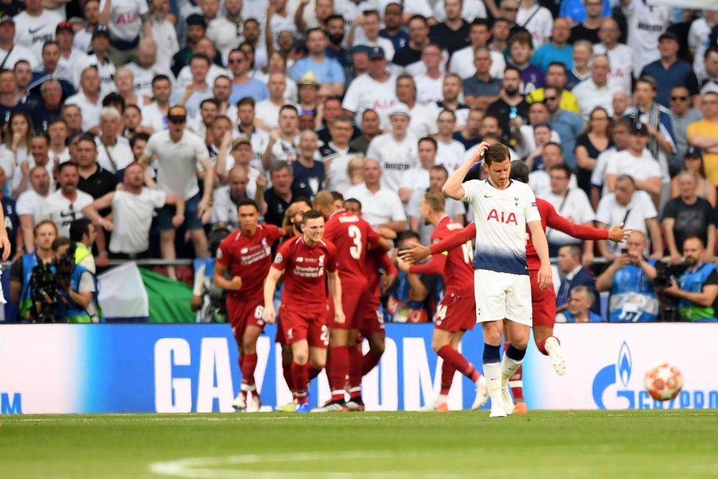 Salah liverpool tottenham ucl final