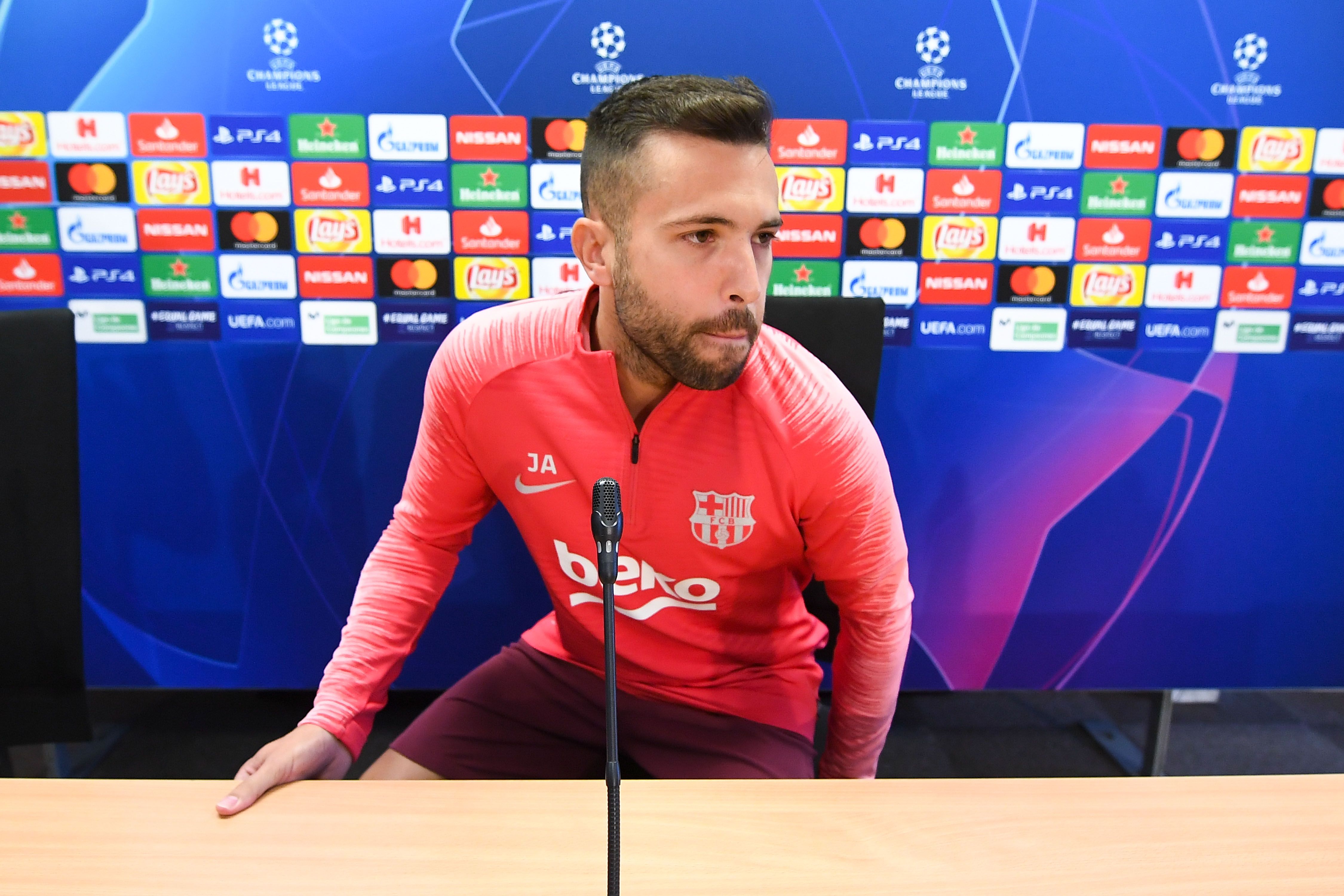 JORDI ALBA BARCELONA INTER CHAMPIONS LEAGUE