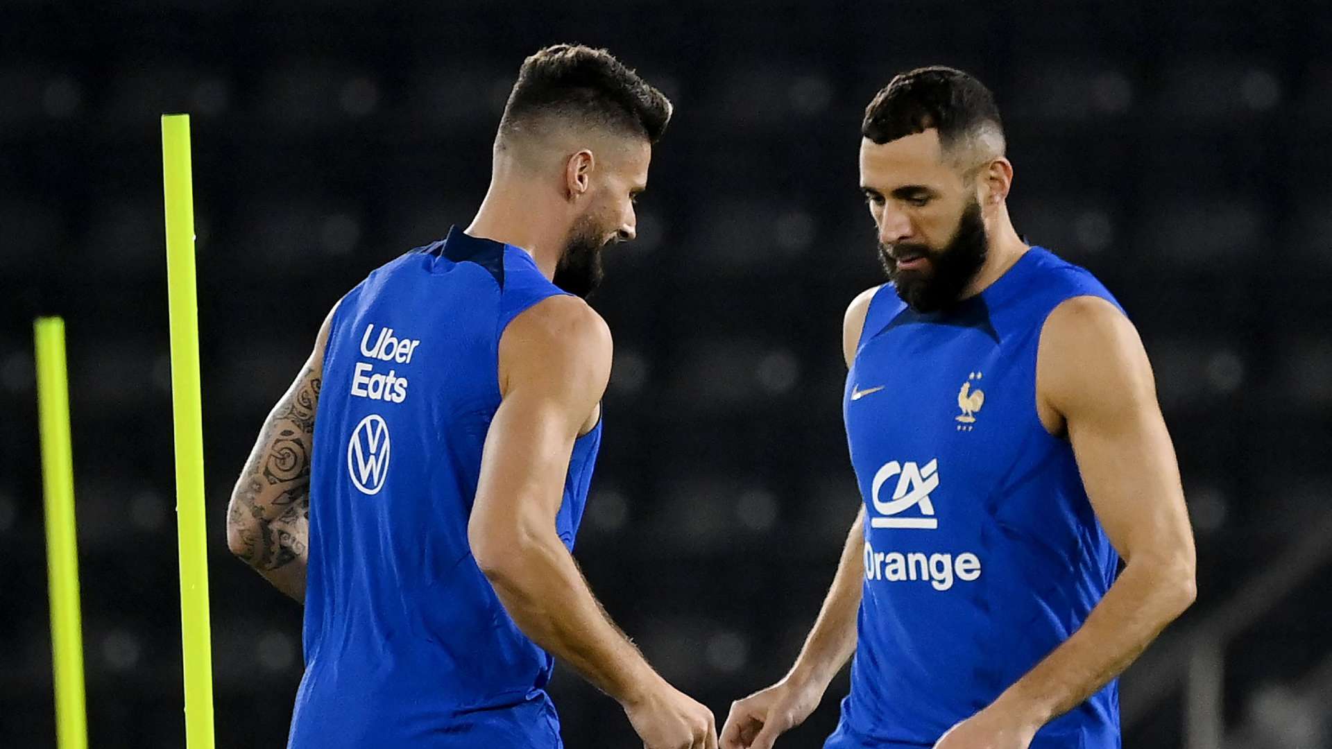 Equipe de France Coupe du monde 2022 Olivier Giroud Karim Benzema