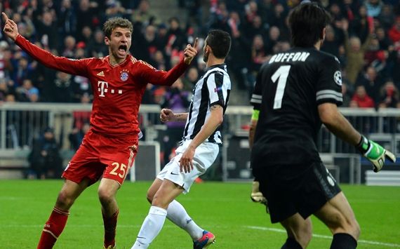 Thomas Muller - Bayern-Juventus
