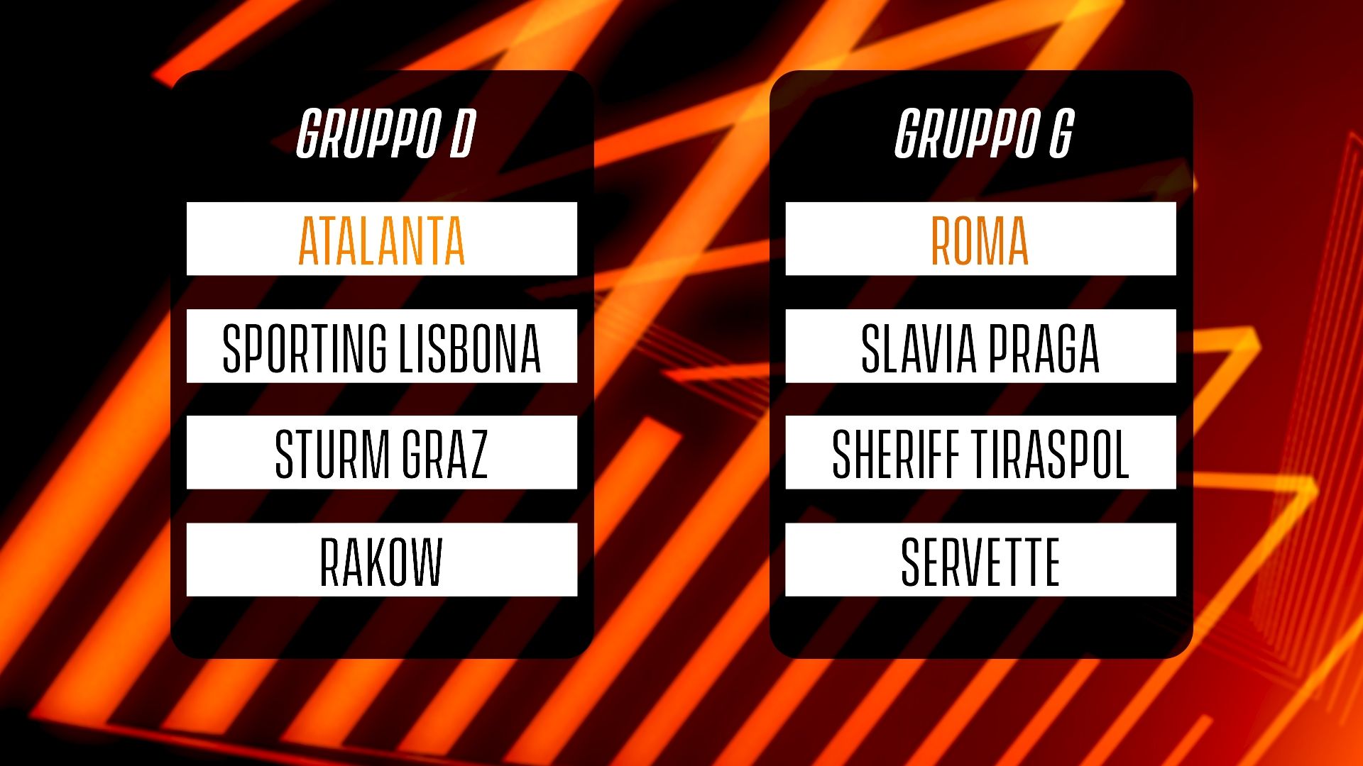 Gironi Europa League