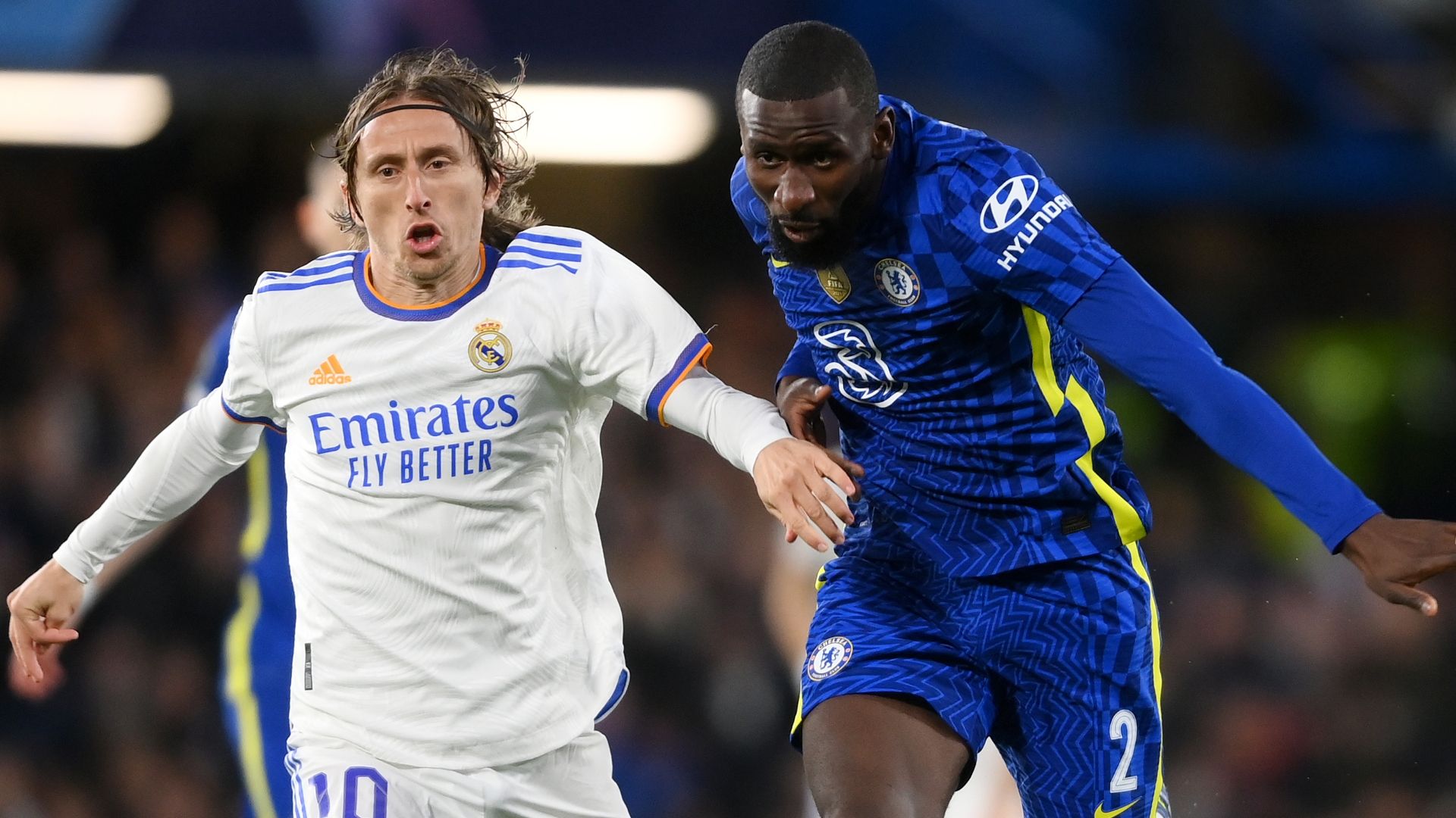 Modric Rudiger Chelsea Real Madrid Champions League