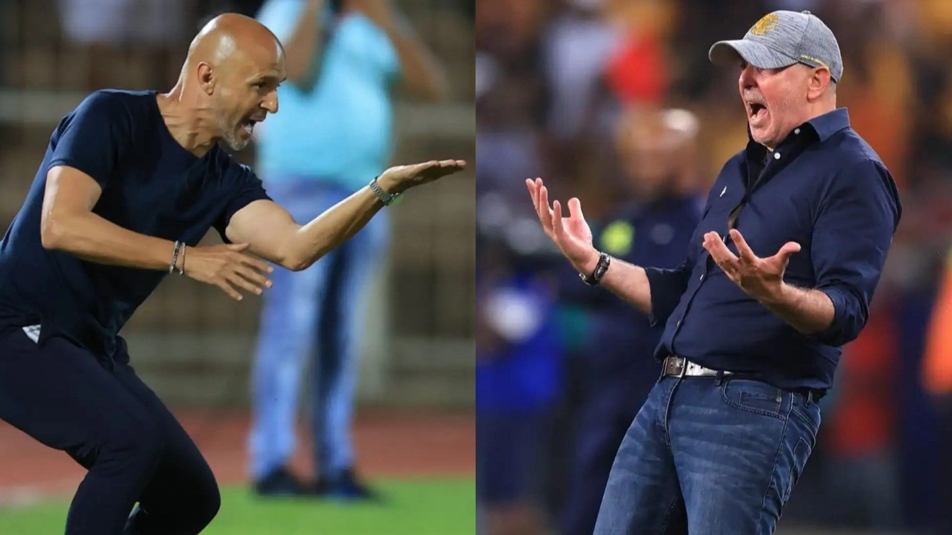 Sundowns Miguel Cardoso vs Chiefs Nasreddine Nabi