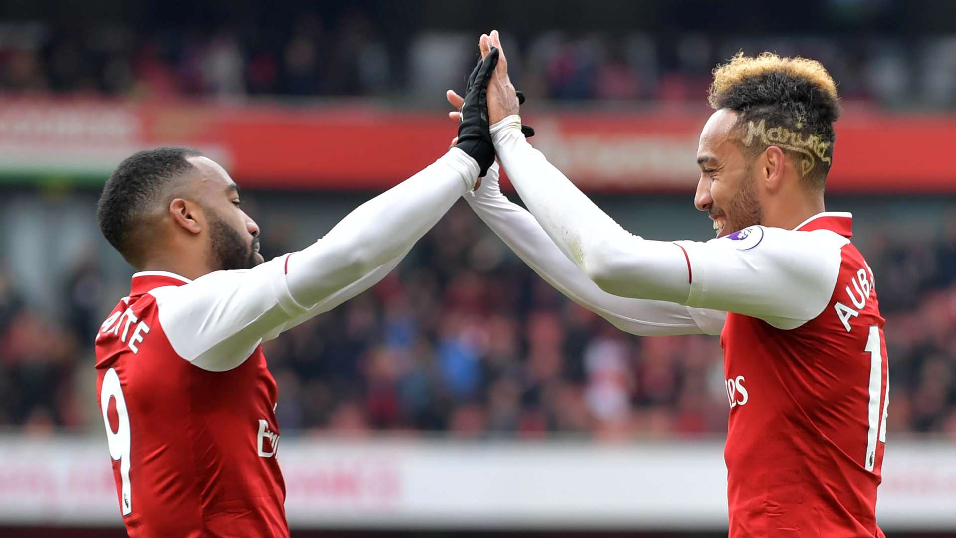 Lacazette Aubameyang Arsenal 01042018