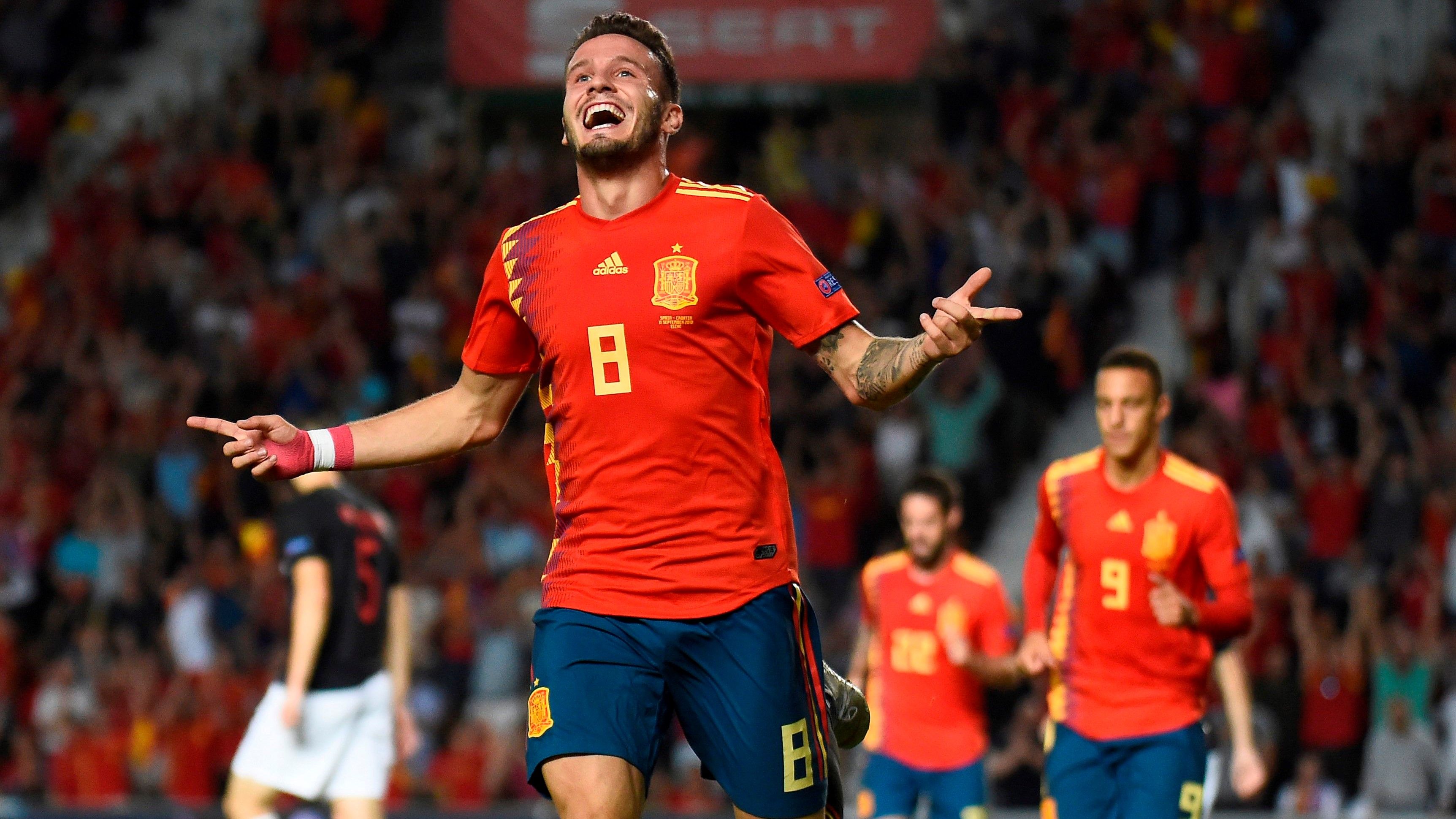 Saul Niguez España Croacia Spain Croatia UEFA Nations League 11092018
