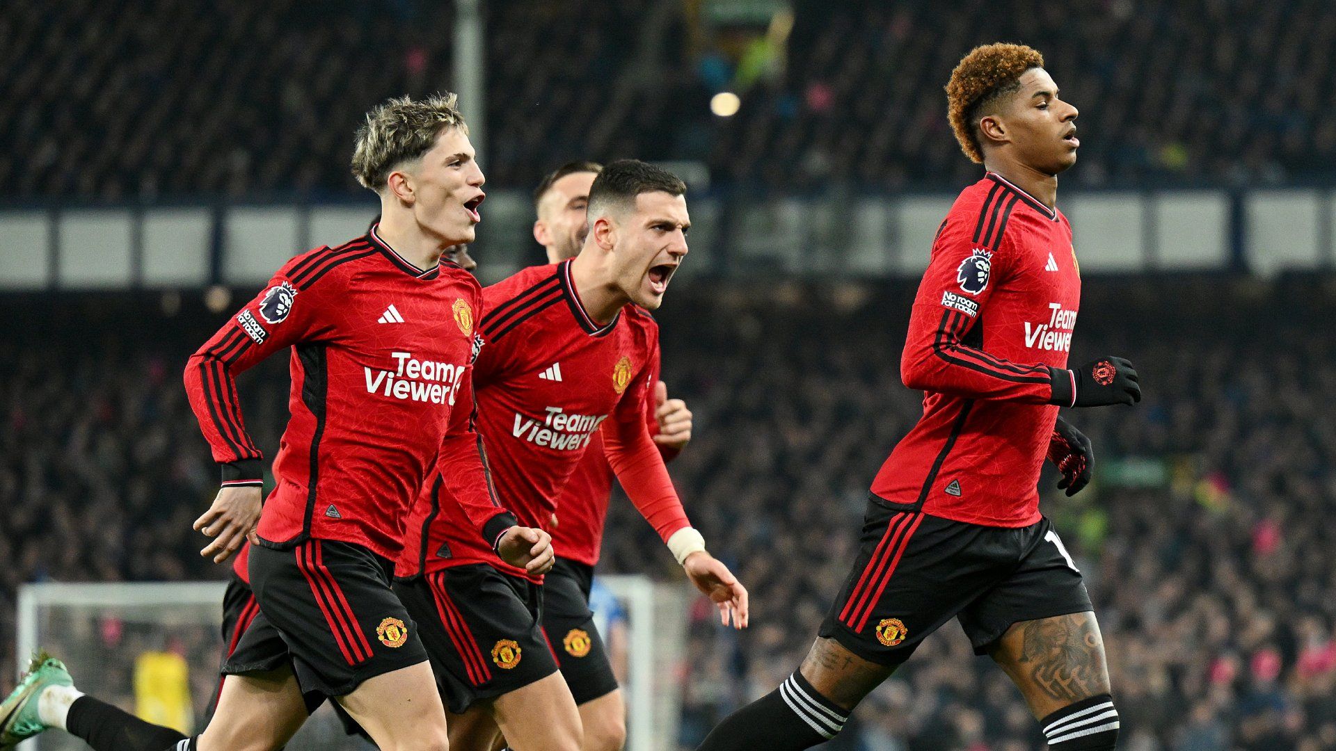 Alejandro Garnacho Marcus Rashford Manchester United 2023-24