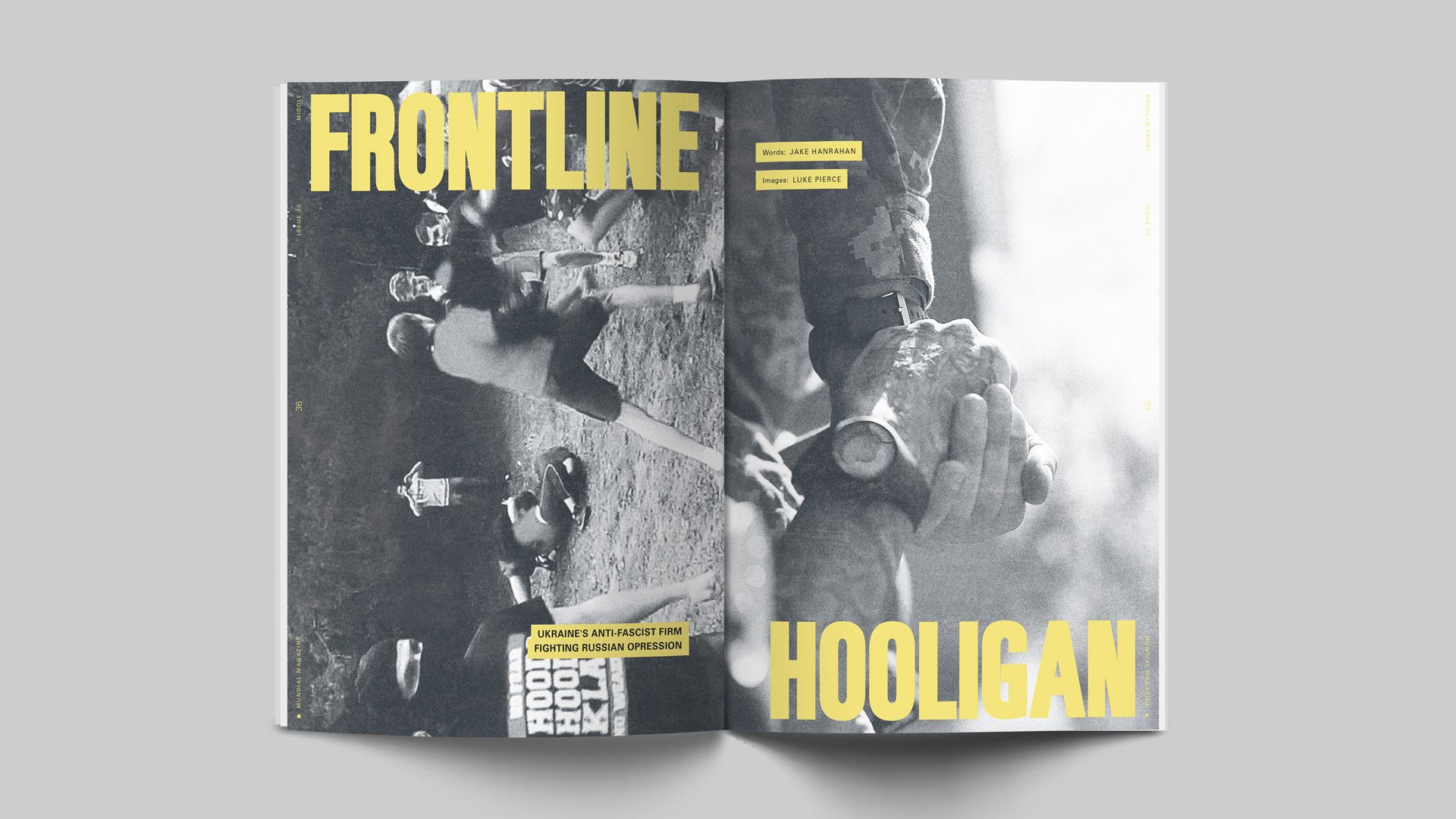 UKRAINE’S ANTI-FASCIST HOOLIGANS FIGHTING PUTIN