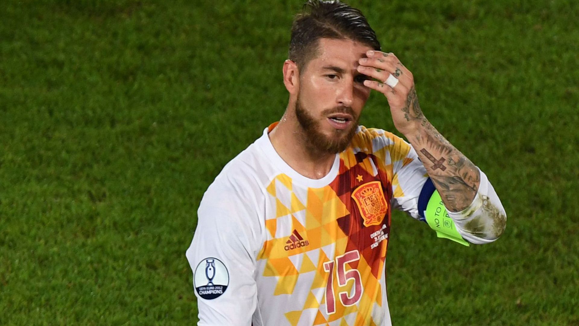 Sergio Ramos Spanien Kroatien 06212016